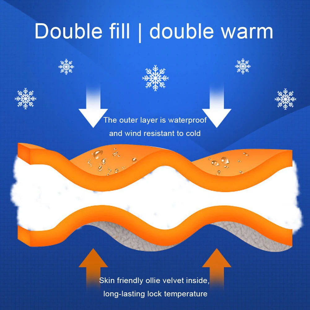 Winter Windproof Balaclava Hat with Goggles – Unisex Outdoor Ski Cap