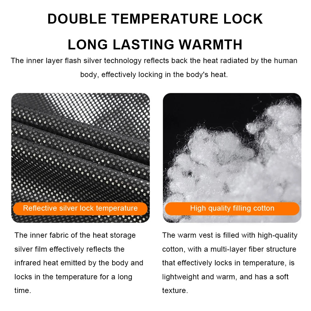 Unisex Heated Pants and Vests – 10-Zone Electric Trousers, Waterproof with 3 Heat Settings