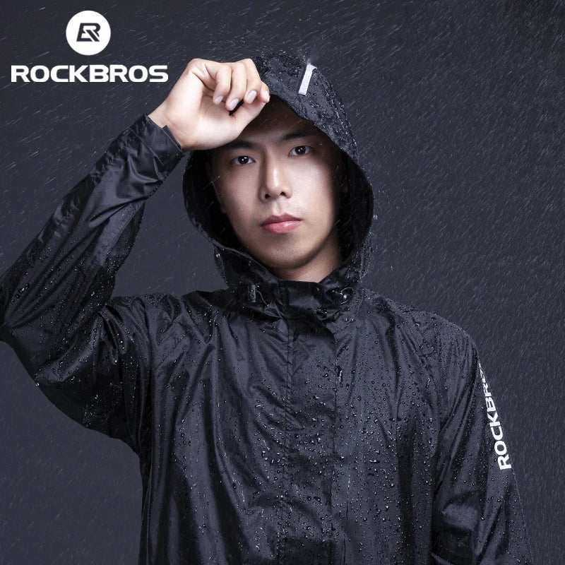ROCKBROS Waterproof Reflective Cycling Jacket