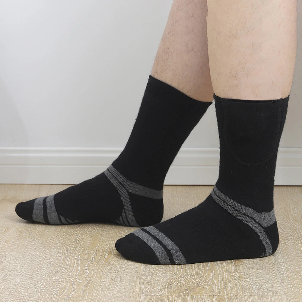 Unisex Rechargeable Heated Thermal Socks – Thickened & Washable