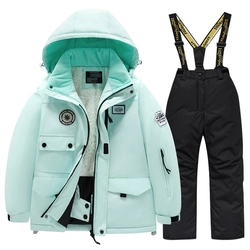 Waterproof Winter Ski Suit for Kids