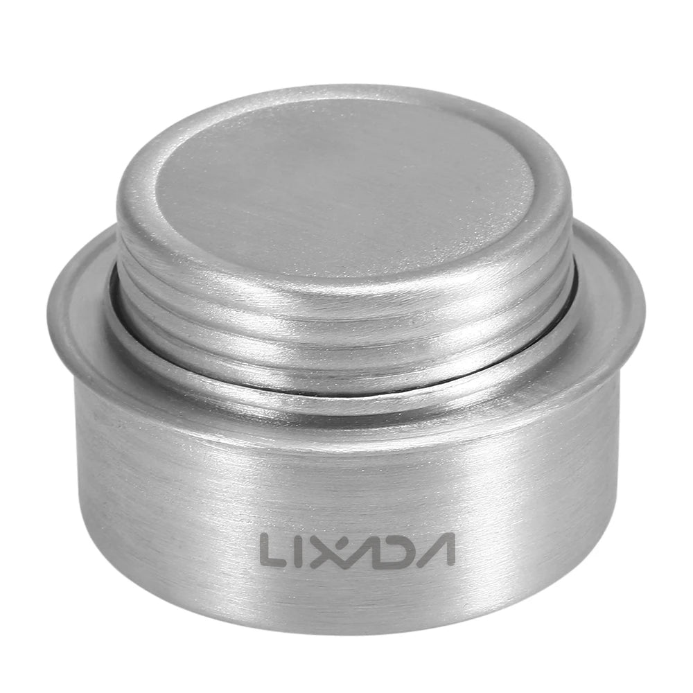 LIXADA Mini Camping Burner with Lid & Stand