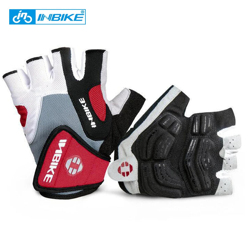 INBIKE Half-Finger Cycling Gloves with Gel Padding