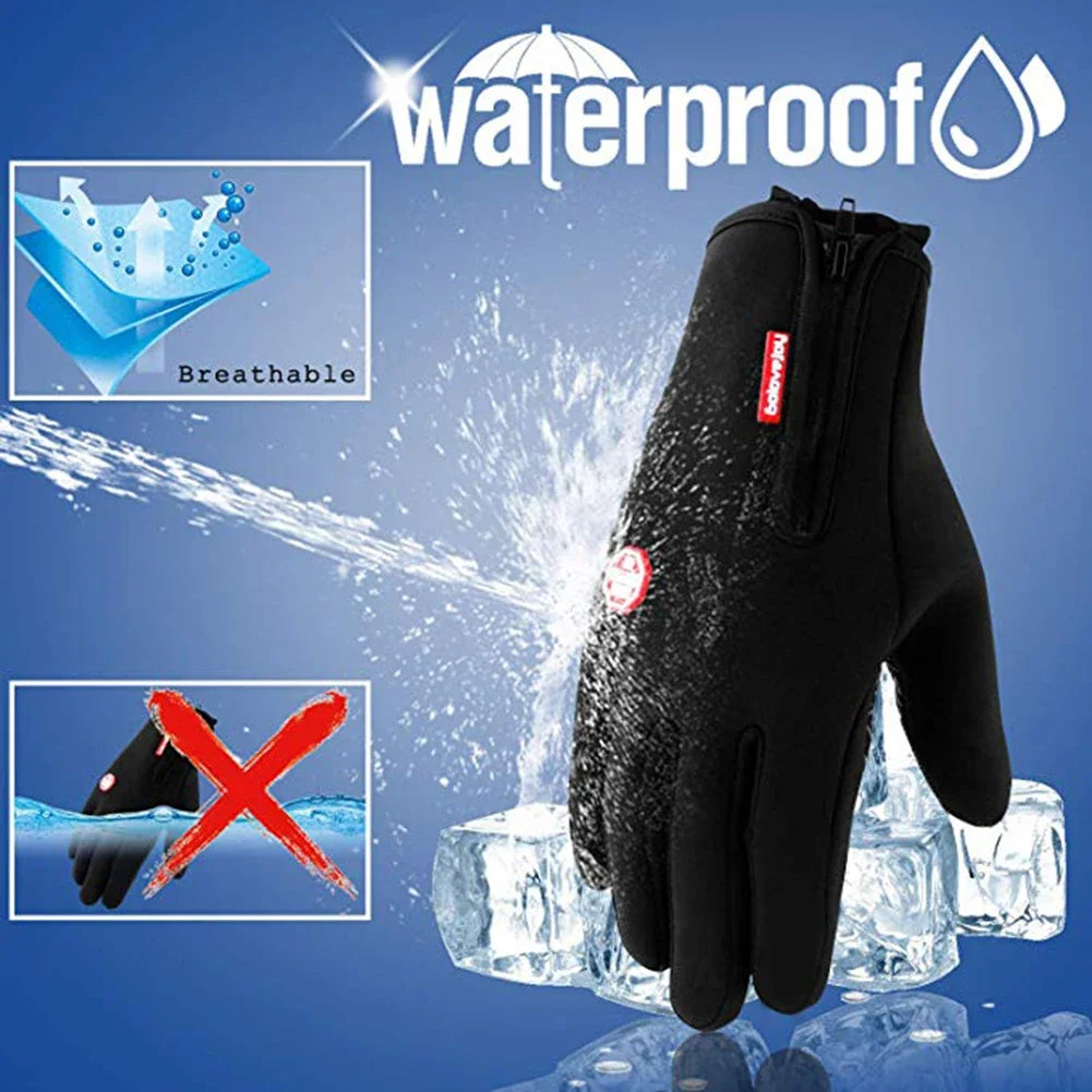 Winter Thermal Touchscreen Gloves – Windproof & Non-Slip