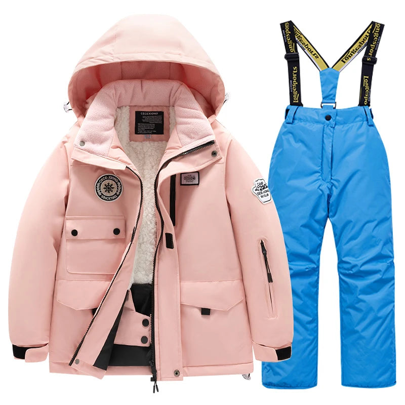 Waterproof Winter Ski Suit for Kids