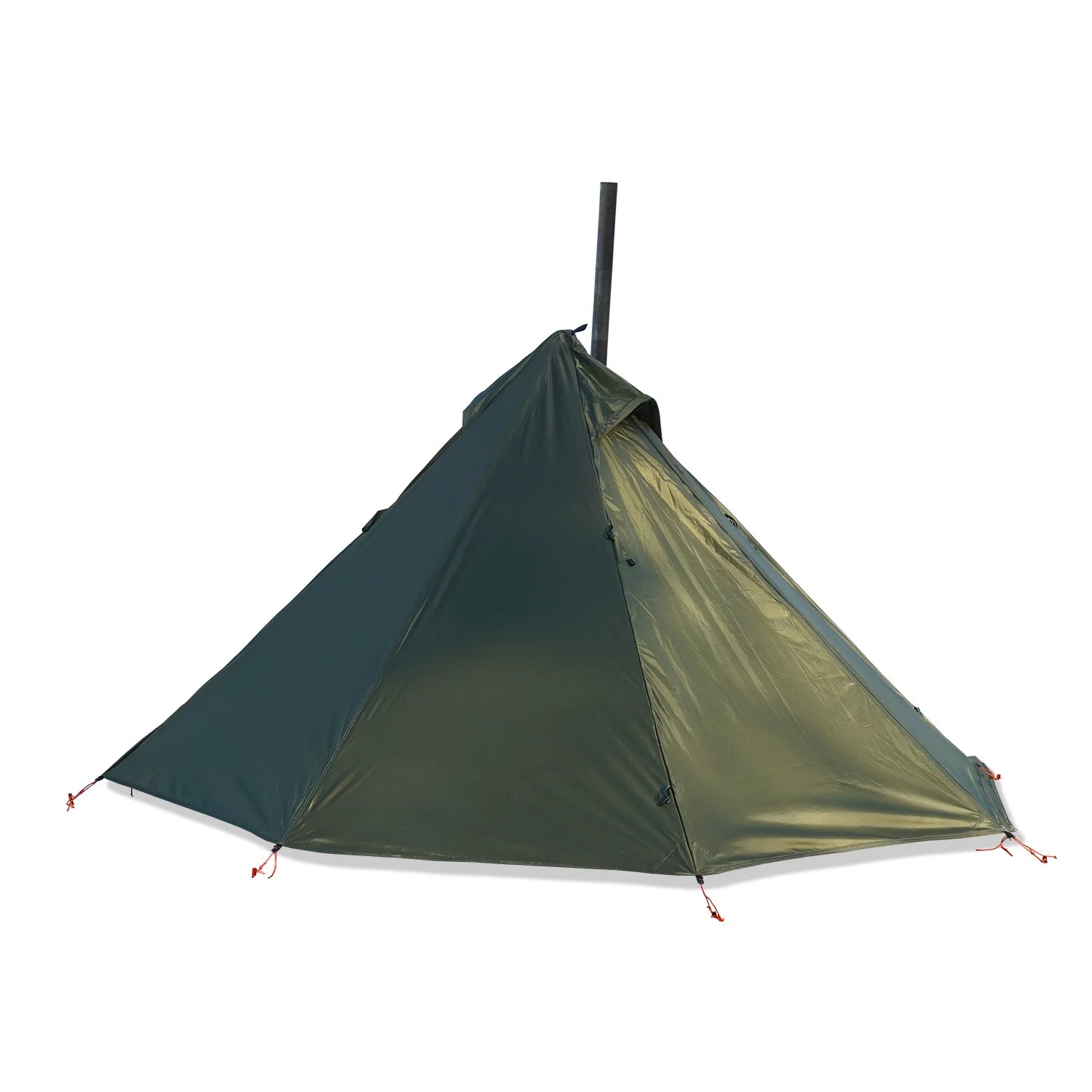 Ultralight 1-Person Hot Tent with Chimney Window for Winter