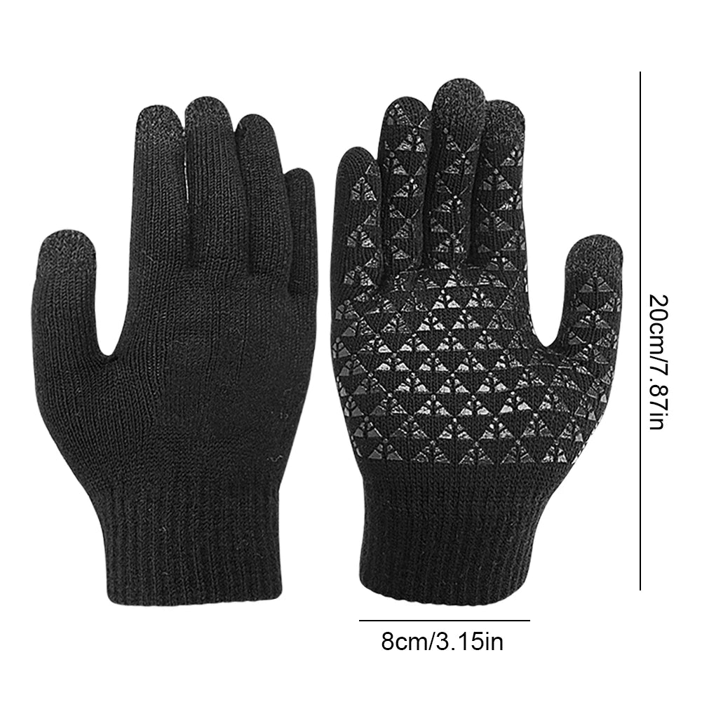 Rechargeable Winter Heated Touchscreen Friendly Gloves