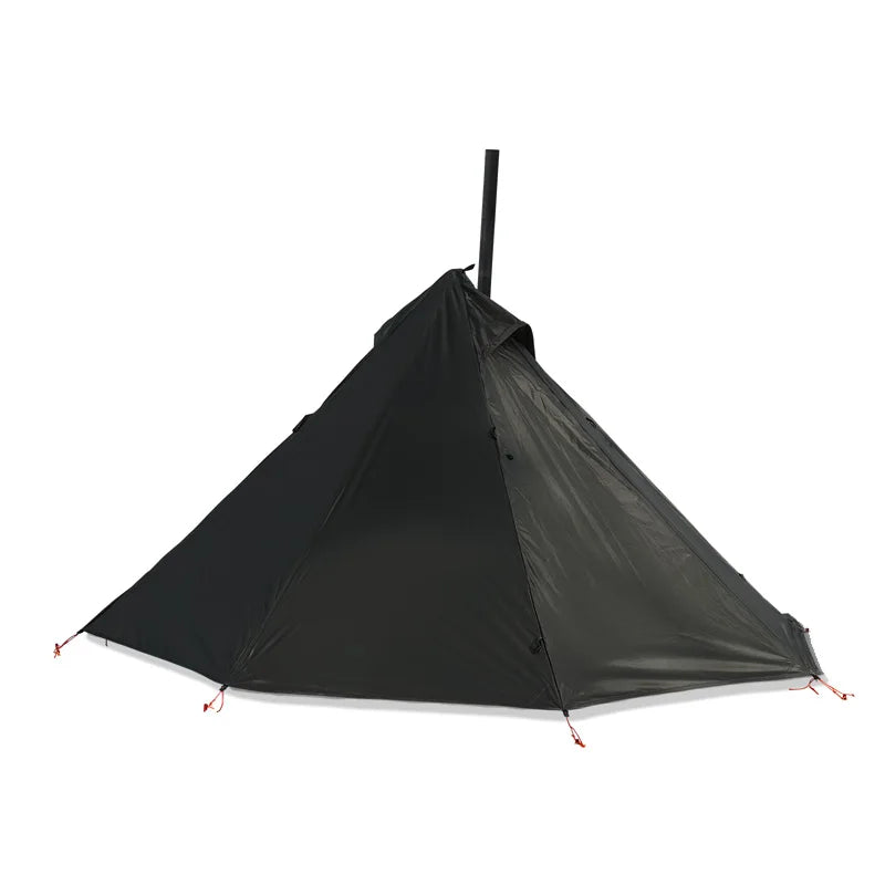 Ultralight 1-Person Hot Tent with Chimney Window for Winter
