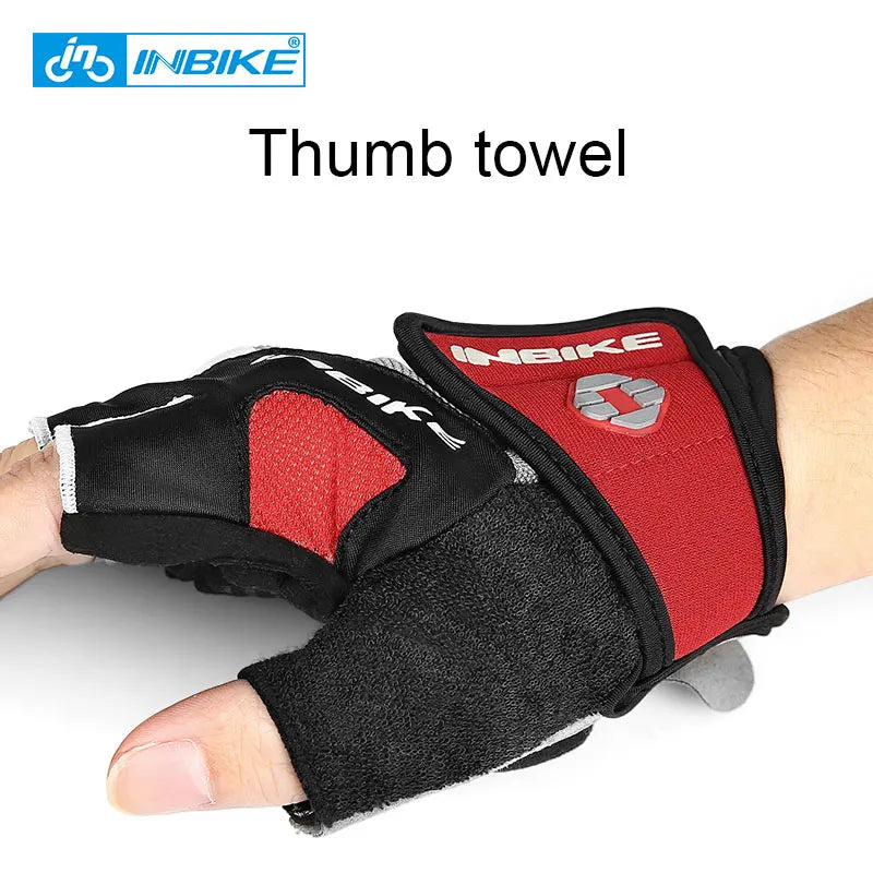 INBIKE Half-Finger Cycling Gloves with Gel Padding