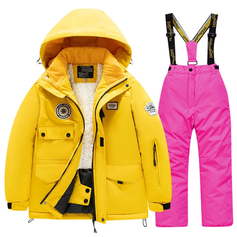 Waterproof Winter Ski Suit for Kids