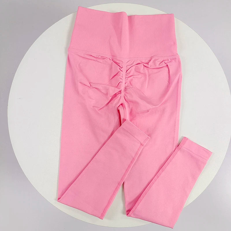 Seamless High-Waist Yoga Leggings for Women