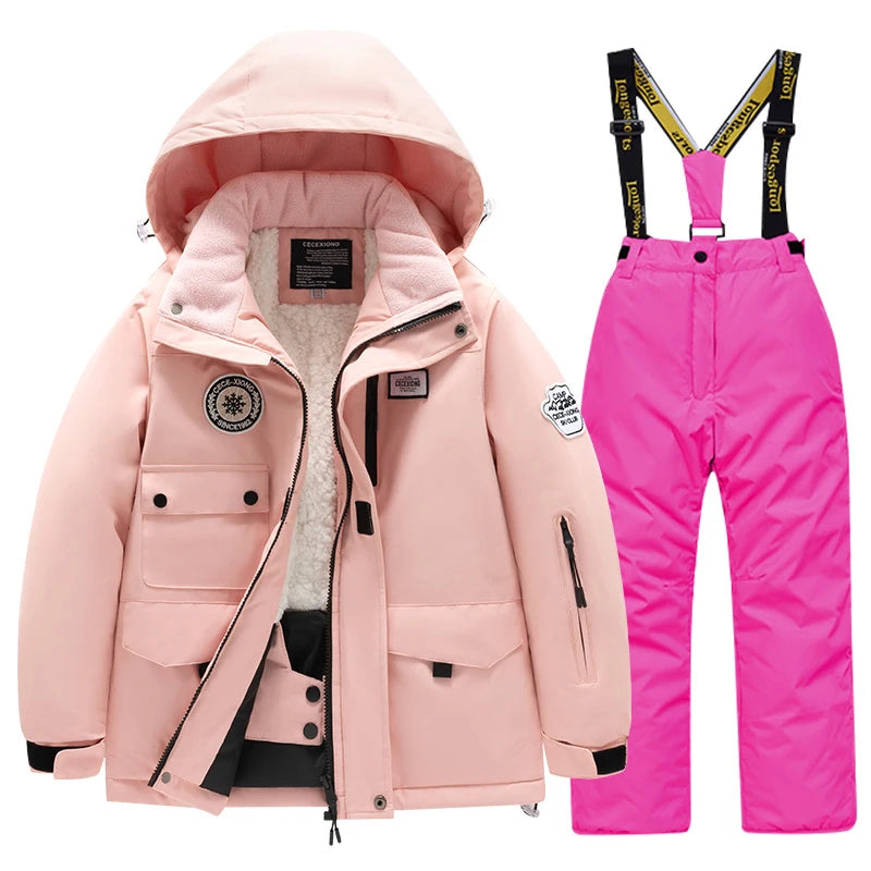 Waterproof Winter Ski Suit for Kids