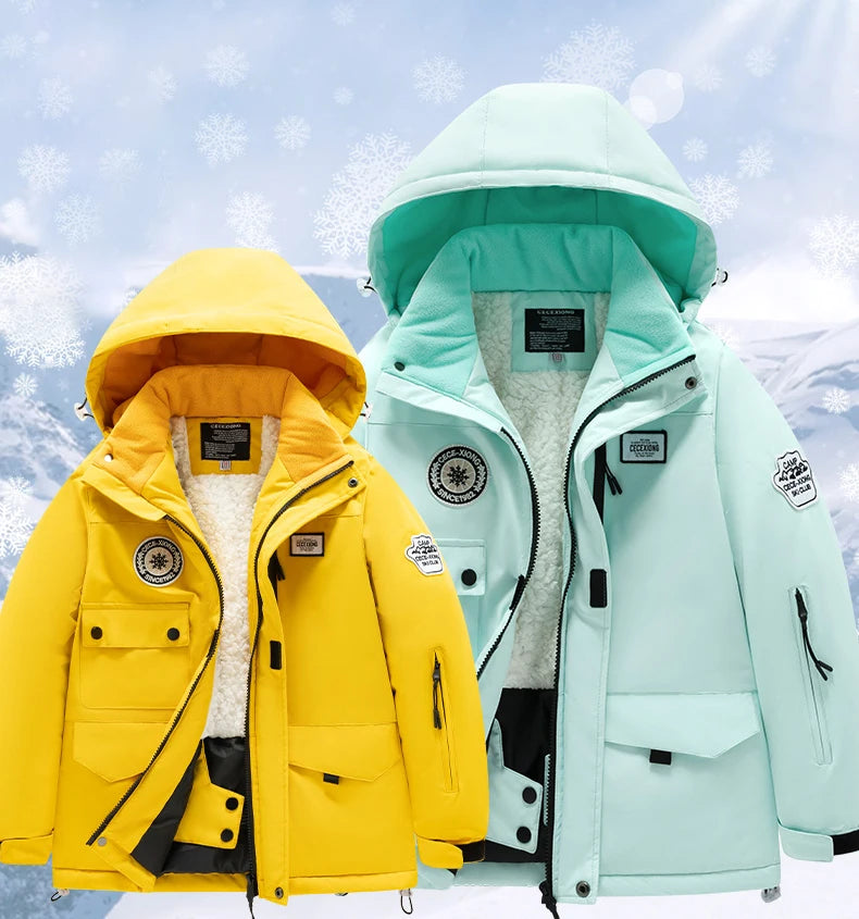 Waterproof Winter Ski Suit for Kids