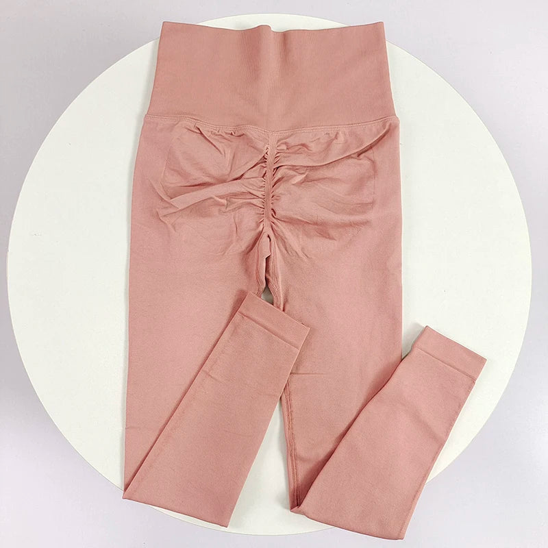 Seamless High-Waist Yoga Leggings for Women