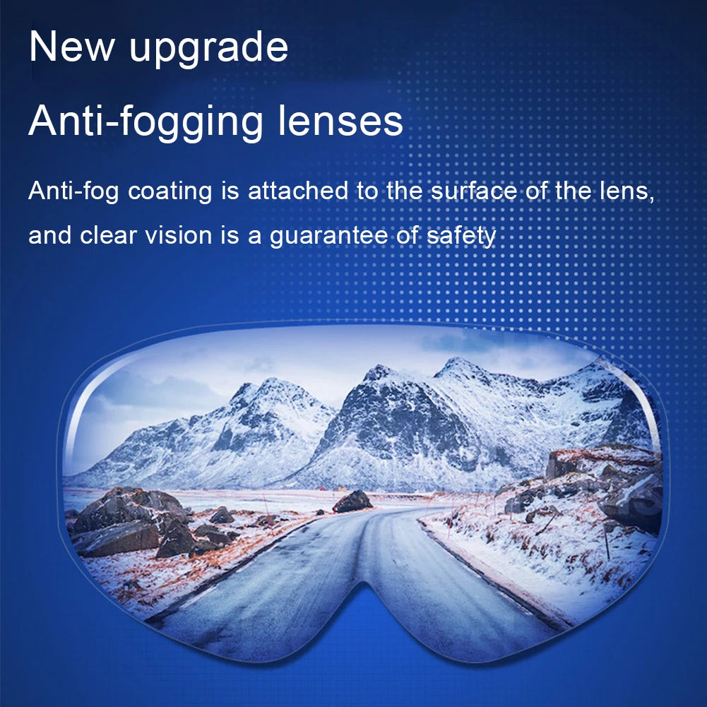 Winter Windproof Balaclava Hat with Goggles – Unisex Outdoor Ski Cap