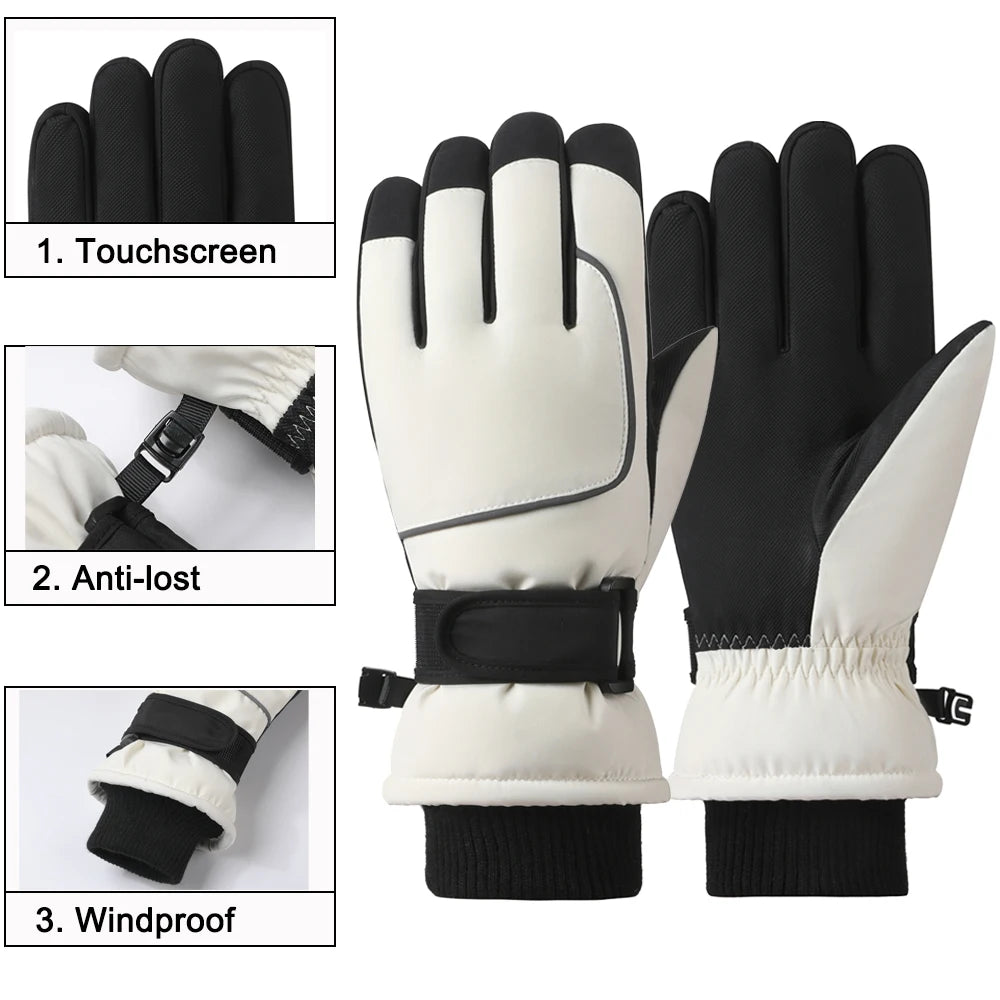 Thermal Waterproof Winter Gloves for Men & Women