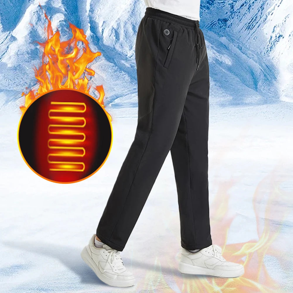 Unisex Heated Pants and Vests – 10-Zone Electric Trousers, Waterproof with 3 Heat Settings