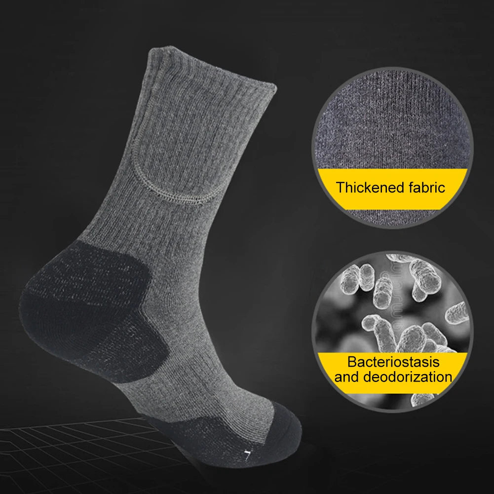 Unisex Rechargeable Heated Thermal Socks – Thickened & Washable
