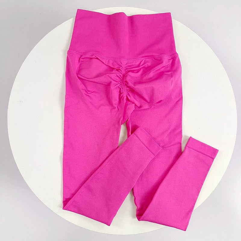 Seamless High-Waist Yoga Leggings for Women