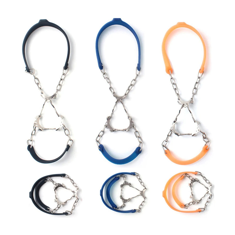 6-Teeth Anti-Slip Snow & Ice Crampons