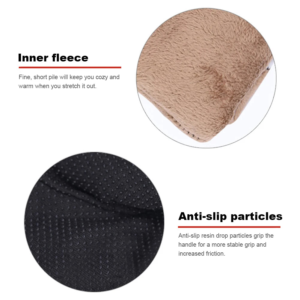 Heated Motorcycle Winter Gloves – Waterproof PU Leather, Thermal Insulated