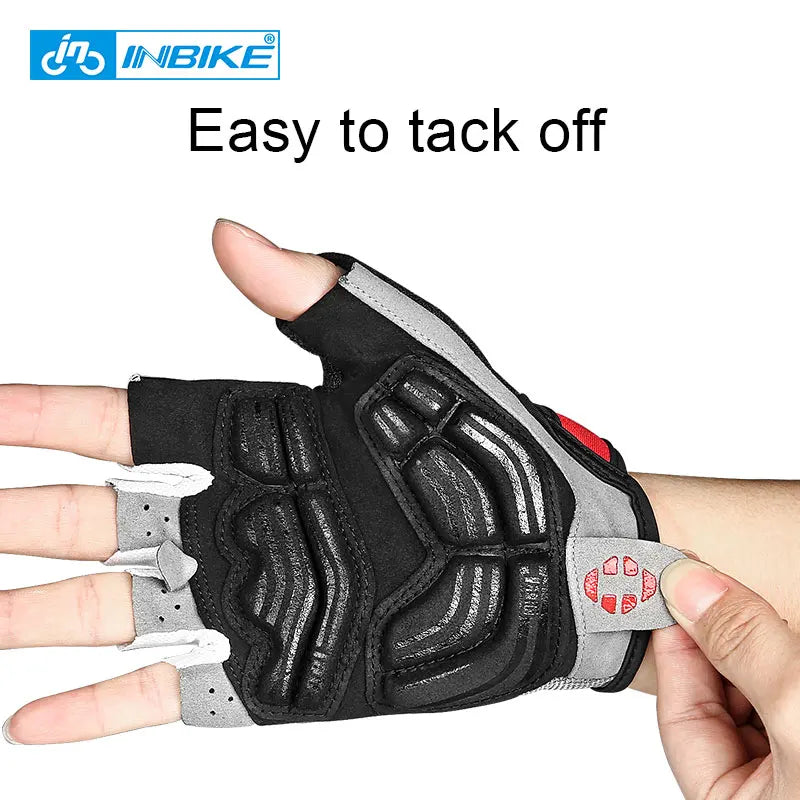 INBIKE Half-Finger Cycling Gloves with Gel Padding