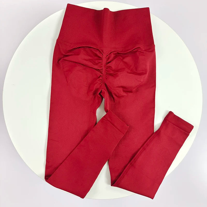 Seamless High-Waist Yoga Leggings for Women